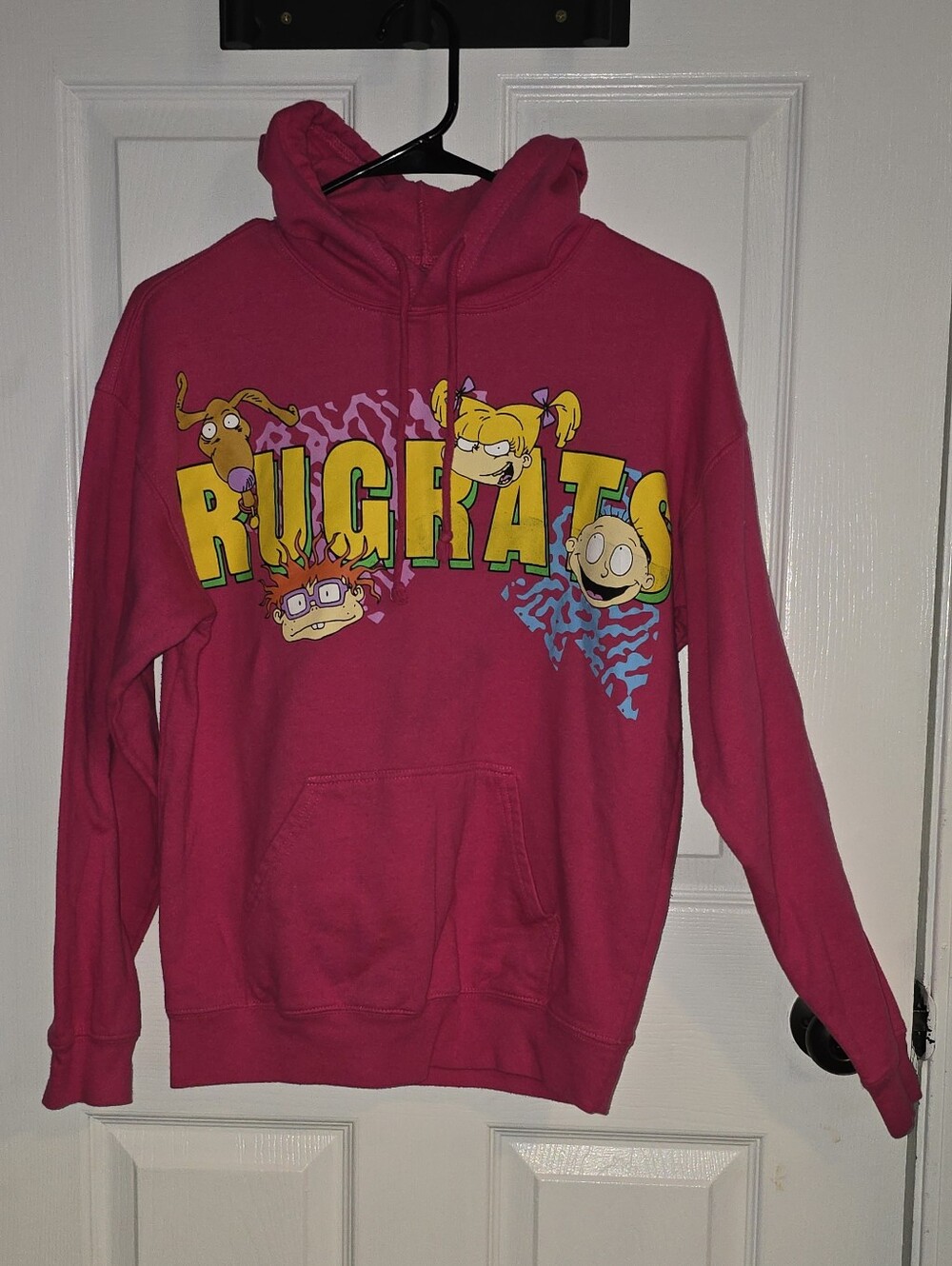 Nickelodeon Rugrats Pink Graphic Hoodie